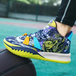 Tênis de basquete para homem respirável purpl amortecimento antiderrapante unissex treinamento tênis de basquete tenis cesta homme - Image 6