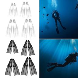 Nadadeiras de mergulho profissional para homens e mulheres, nadadeiras longas de snorkel, nadadeiras de mergulho, viagem, leve, mergulho profissional, natação - Image 2