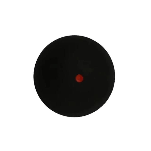 Bola de Squash Profissional em Borracha para Iniciantes e Treinamento com Raquete de Velocidade Rápida - Ponto Vermelho e Azul - 3,9 cm - 1 Unidade