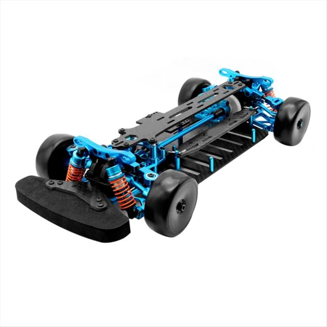 Chassi de Carbono Soldado para Upgrade DIY: Acessórios em Metal para Kit TT02 1/10