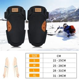 BenKen-Absorção de Choque Joelho e Cotovelo Pads Set, EVA Protection Gear, Joint Security, Joelho Brace, Ciclismo, Motocicleta, Esqui - Image 6