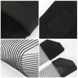 SKDK-Compressão Joelho Brace Pads, Anti-Slip Strap, Nylon, Respirável, Suporte para Esportes, Basquete, Corrida, Tênis, 1Pc - Image 5