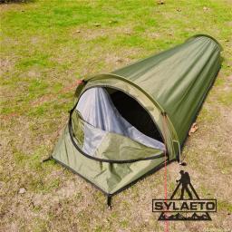 Equipamento ao ar livre ultraleve suprimentos escalada única pessoa camping pequena barraca de saco de dormir - Image 4