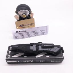 Ferramenta de mergulho com aço inoxidável 304 e titânio Mergulho Blunt Apontou Lâmina Marinha Resgate Esportes Aquáticos Linha Cortador - Image 2