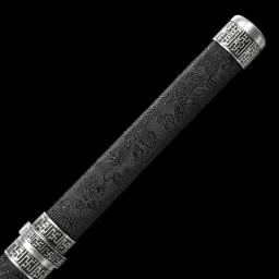 Espadas de batalha de dragão preto chinês lâmina de aço manganês real artesanal tamanho completo pronto para treinamento arma kongfu catana - Image 3