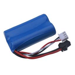 14500 Lipo bateria SM-2P Plug 7.4V 1200mah com carregador USB para controle remoto helicóptero barco carro modelo água bala armas peças - Image 2