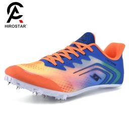 Tênis Profissional de Atletismo para Homens, Soft Spikes, Impermeável, Salto em Longo, Corrida, Treino, Unhas, Corrida, Novo, Atacado - Image 1