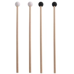 Borracha percussão instrumento peças, xilofone, marretas Marimba, baquetas, 1 conjunto - Image 1