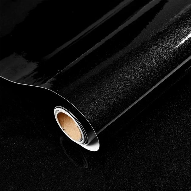 Papel de Parede de Vinil Brilhante: Adesivos Impermeáveis para Móveis, Banheiro e Cozinha