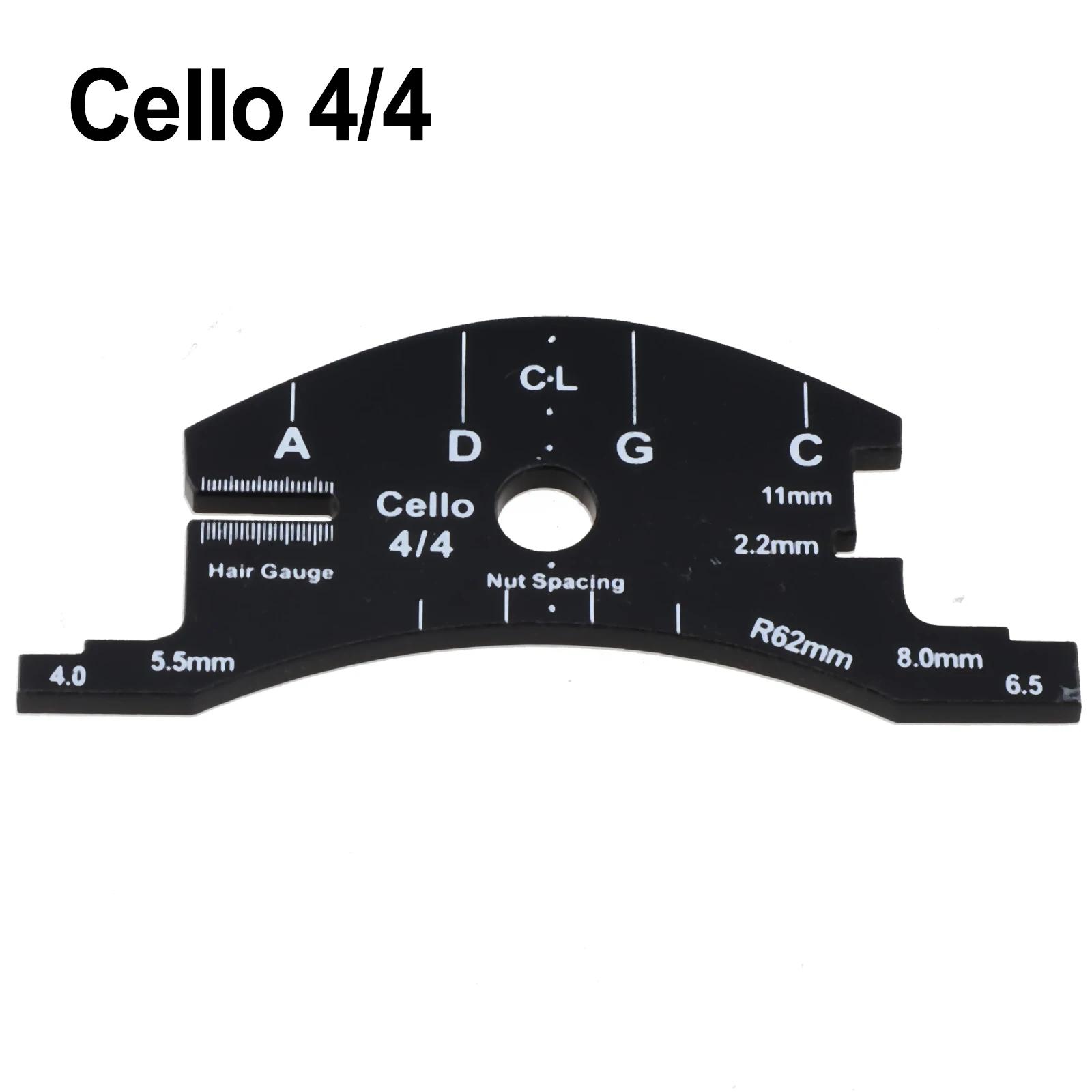 Multifuncional Ponte Violino Repair Tool, Modelo de Molde, Fingerboard, Raspador, Fazendo Instrumento, Acc, 1/2, 3/4, 4/4 - Image 1