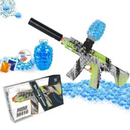 Pistola elétrica de brinquedo, bala de água automática contínua, armas de airsoft, arma de respingos, jogo ao ar livre, armas de brinquedo cs para adultos e crianças - Image 3