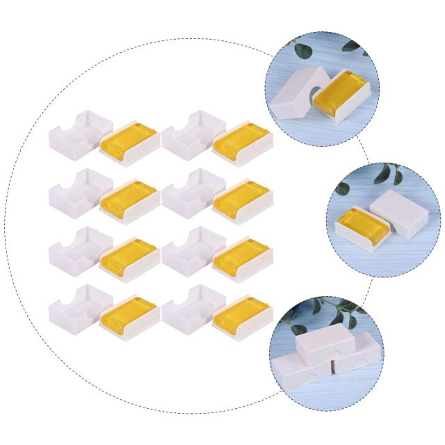 Violino Transparente com Arcos de Luz: Instrumento de Cordas para Viola e Erhu em Resina - Mini Complexo com 8 Peças