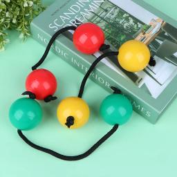 Rítmica resistente ao desgaste mão Shaker bola, cinta ajustável, instrumento de percussão, chocalho, ritmo, areia, 1 par - Image 4