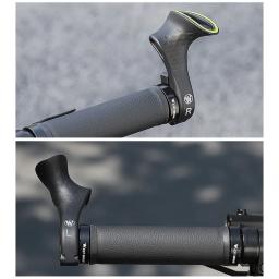 Wskeji barra de bicicleta termina design ergonômico mountain bike guiador 22.2mm náilon alça interna apertos mtb capa alça extensor - Image 4