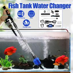 Sunsun-Aquário Elétrico Automático Fish Tank Cleaner, Mudança De Água De Vácuo, Extrator De Cascalho, Bomba De Lavadora De Areia, HXS-02 - Image 1