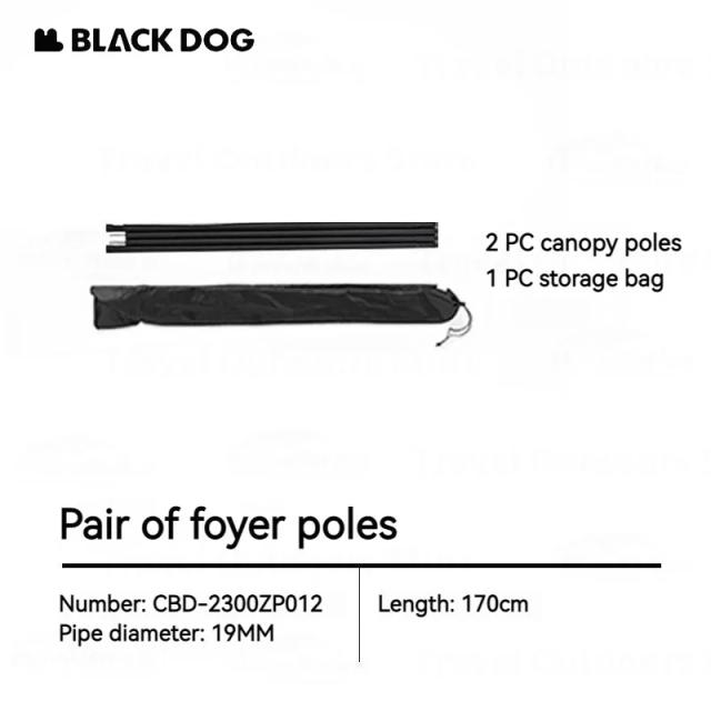 Tenda de Acampamento Automática Naturehike BLACKDOG para 5-8 Pessoas com Tela de Projeção e Camada Dupla À Prova D'água para Viagens em Família