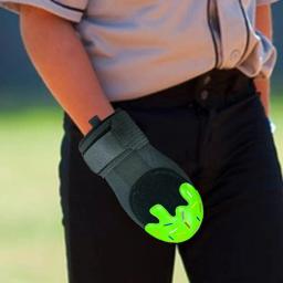 Luvas de beisebol protetoras para adultos, Guarda direita e esquerda, Mitt deslizante, Proteja os dedos - Image 4
