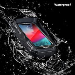 SELVAGEM-Saco De Bicicleta Rainproof, Hard Touch Screen Case, Suporte Do Telefone, Equipamento De Equitação Acessórios - Image 3