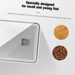 Alimentador automático de peixes com temporizador, Smart Digital Food Dispenser, Bateria para aquários e aquários, 70ml - Image 4