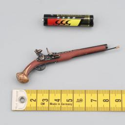 Modelo Pequeno de Arma Mosquete, Figuras Móveis, Decoração De Metal, Brinquedo Colecionável Clássico, Presente, Escala 1:6, 12" - Image 2