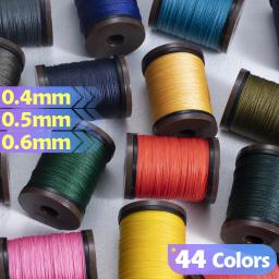 Linha encerada redonda para costura de couro, Linha encerada para costura manual e artesanato de jóias, Circular, 0,4mm, 0,5mm, 0,6mm - Image 3