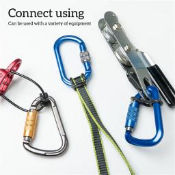 Equipamento de escalada profissional, mosquetão seguro, fivela protetora, Quickdraw, ferramenta esporte ao ar livre para proteção do corpo - Image 3