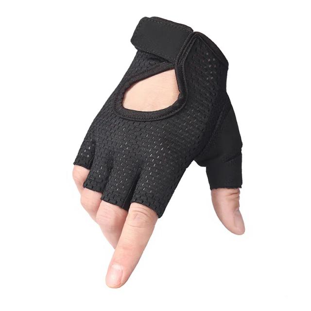 Luvas de Ciclismo Meia Dedo Antiderrapantes e Respirável para Adultos - Amortecedor Ideal para Bicicleta, Esportes ao Ar Livre e Fitness, 1 Par
