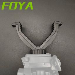 Gun Rest Rifle Holder para Caça, Mlok Tático, Tripé, Bipod, Monopod, Tiro Rack, Top Mount, 1/4 Anexo Rosca, PTZ e V Yoke - Image 5