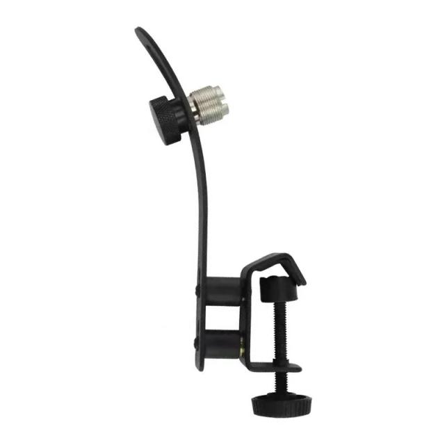 Clip Ajustável para Microfone de Bateria com Braço Antichoque - Acessório Portátil Universal Gj03