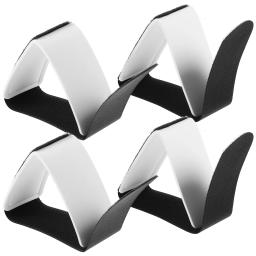 4 pçs correias snowboard fixação bandas cor azul ajustável ao ar livre esquis suprimentos leve portátil esquis suprimentos rack de armazenamento - Image 4