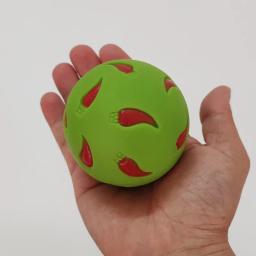 Brinquedo de bola de deleite resistente à mordida para animais de estimação, alimentador lento, brinquedo interativo do coelho, petisco, gatinho, cobaia - Image 2