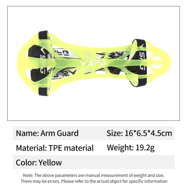 Protetor de braço para tiro com arco e flecha, protetor de antebraço tpe durável e ajustável, composto de treinamento recurvo e flecha, equipamento esportivo