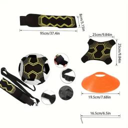 Cinto de treino de futebol ajustável, Cone de Disco, Agilidade, 1 conjunto, Pack 10 - Image 2