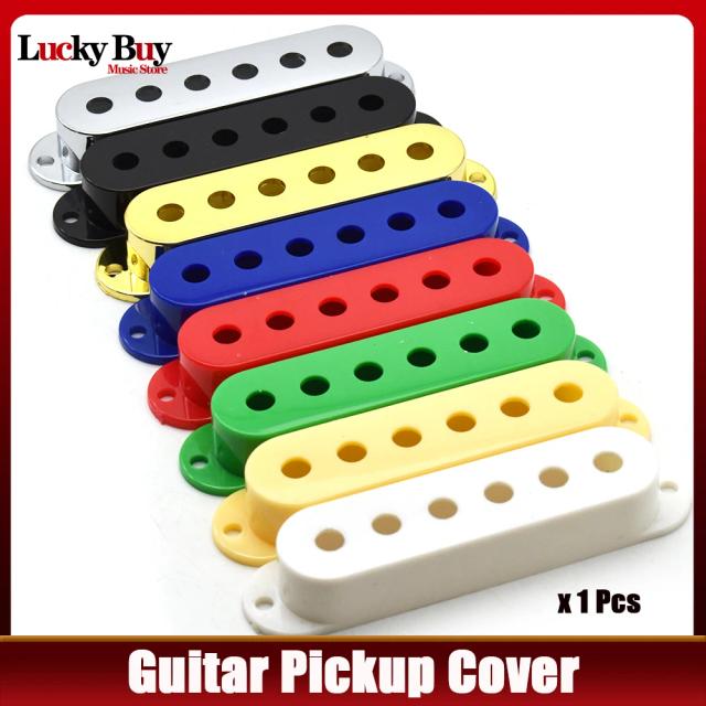 Capas para Captadores Single Coil de Guitarras Elétricas ST/SQ em Várias Cores - Tampa/Shell de 48/50/52mm