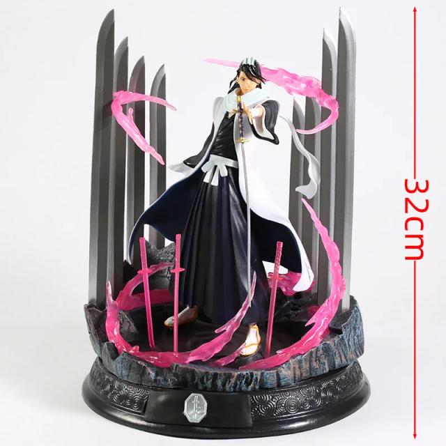 Figura Colecionável de Kuchiki Byakuya - Modelo de Anime Ideal para Presentes e Decoração