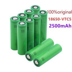 Bateria recarregável Li-ion para brinquedos da Sony, ferramentas lanterna, 18650, VTC5.3.7V, 2500mAh, US18650.VTC5.30A, 100% Original - Image 3