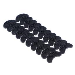 Torneiras anti-derrapantes do salto do sapato, Substituição da almofada do reparo do sapato, Placas para sapatos, preto, 20pcs - Image 5