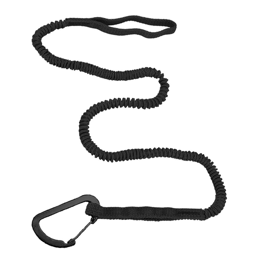 Ajustável Elastic Kayak Paddle Leash, Lanyard Rope, Fit para SUP, Caiaque, Passeios de barco, canoagem - Image 1