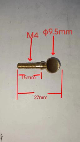 Saxofone Clamp Screw, produtos semi-acabados de latão antes do niquelamento - Image 4