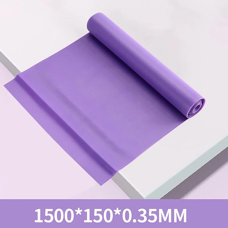 Faixa de resistência elástica para ioga e pilates, 150cm, elástico, para treinamento, ginásio, fitness, treinamento - Image 1