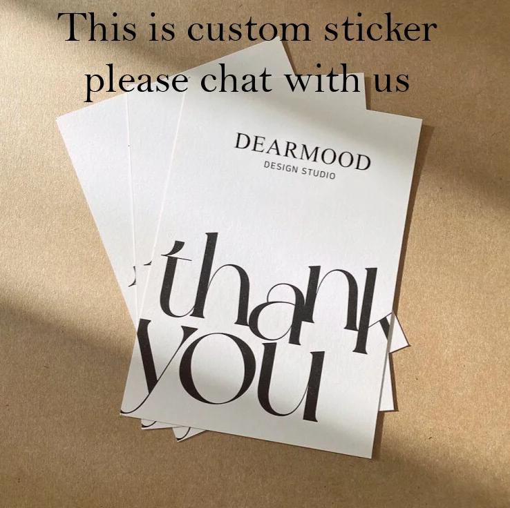 10x15cm Cartão de agradecimento personalizado para pequenas empresas Impressão de logótipo personalizado Convite de casamento para convidados Embalagem de presente Cartão postal de felicitações - Image 1