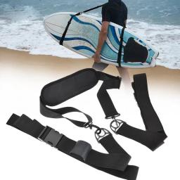 Prancha de prancha Paddleboard Carrier Over The Shoulder Alça de transporte ajustável Sling Belt Acessórios com ganchos para - Image 3