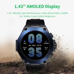 [World Premiere]Versão global Black Shark S1 Pro relógio inteligente de 1,43 ''AMOLED carregamento sem fio 15 dias de vida da bateria NFC Chat GPT - Image 3