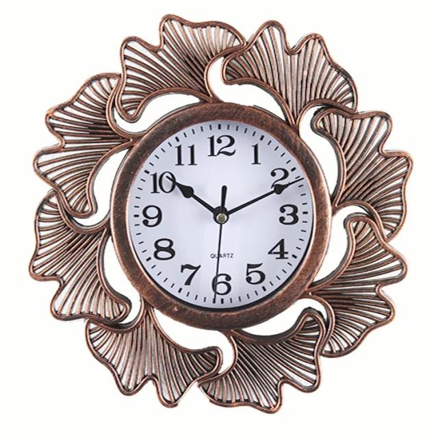 Relógio de Parede Criativo Americano - Decoração Retro Europeia para Sala de Arte, 8"