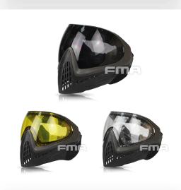 FMA f1 máscara facial completa para paintball, máscara protetora com camada única, óculos anti-nevoeiro, equipamento tático airsoft - Image 4