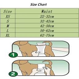 Fraldas impermeáveis descartáveis para cães, Calcinha masculina respirável, Calças fisiológicas, Pet Shop - Image 1