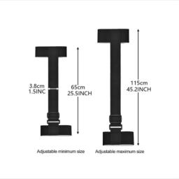 Encadernações de esqui portátil placa dupla snowboard cinta fixa tiras de trenó ajustável fixações kit pendurado acessórios de esqui - Image 6