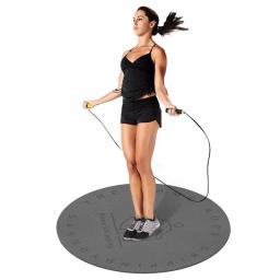 Round Jump Rope Skipping Pad, Soundproof, Silencioso, Yoga Mat, Almofada Dança, Equipamentos de Fitness, 6mm, 8mm Espessura, 60cm - Image 2