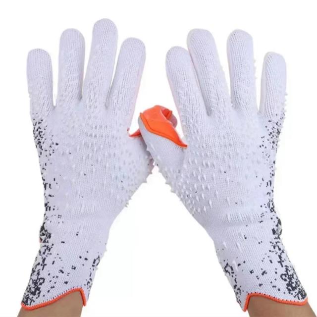 Luvas de Futebol em Látex Espessado para Profissionais e Crianças - Proteção Ideal para Goleiros e Praticantes de Esportes