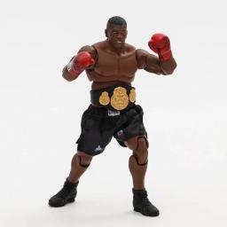 King of Boxing Storm Colecionáveis, Mike Tyson WBC Ver, 1:12 Escala Desktop Action Figure Toy, Modelo de coleção - Image 3